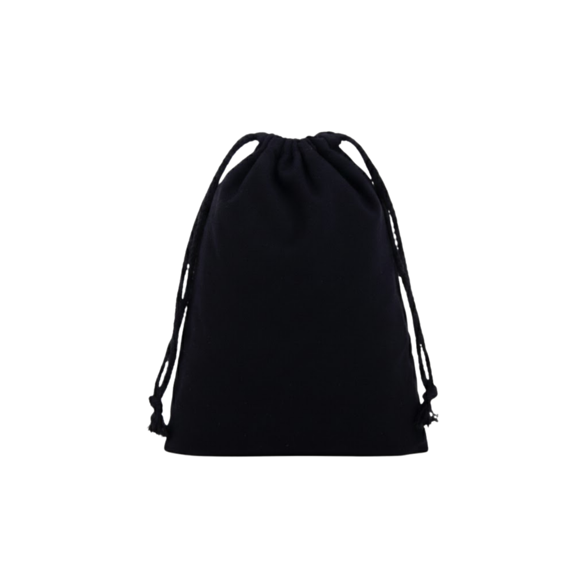 13x16CM Canvas Pouch Gift Bag — Black
