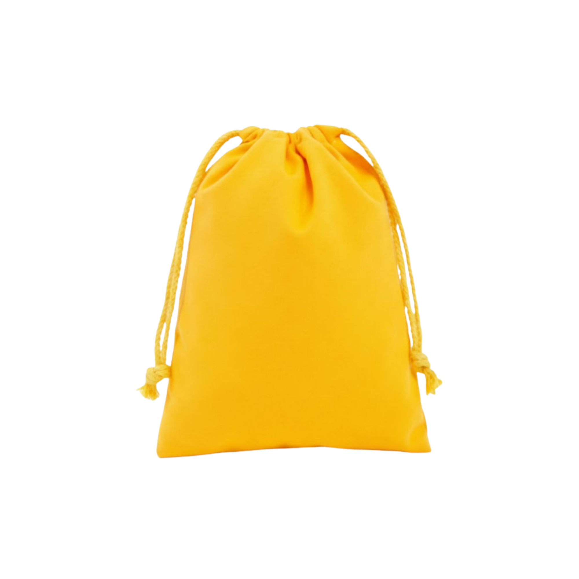 13x16CM Canvas Pouch Gift Bag — Yellow