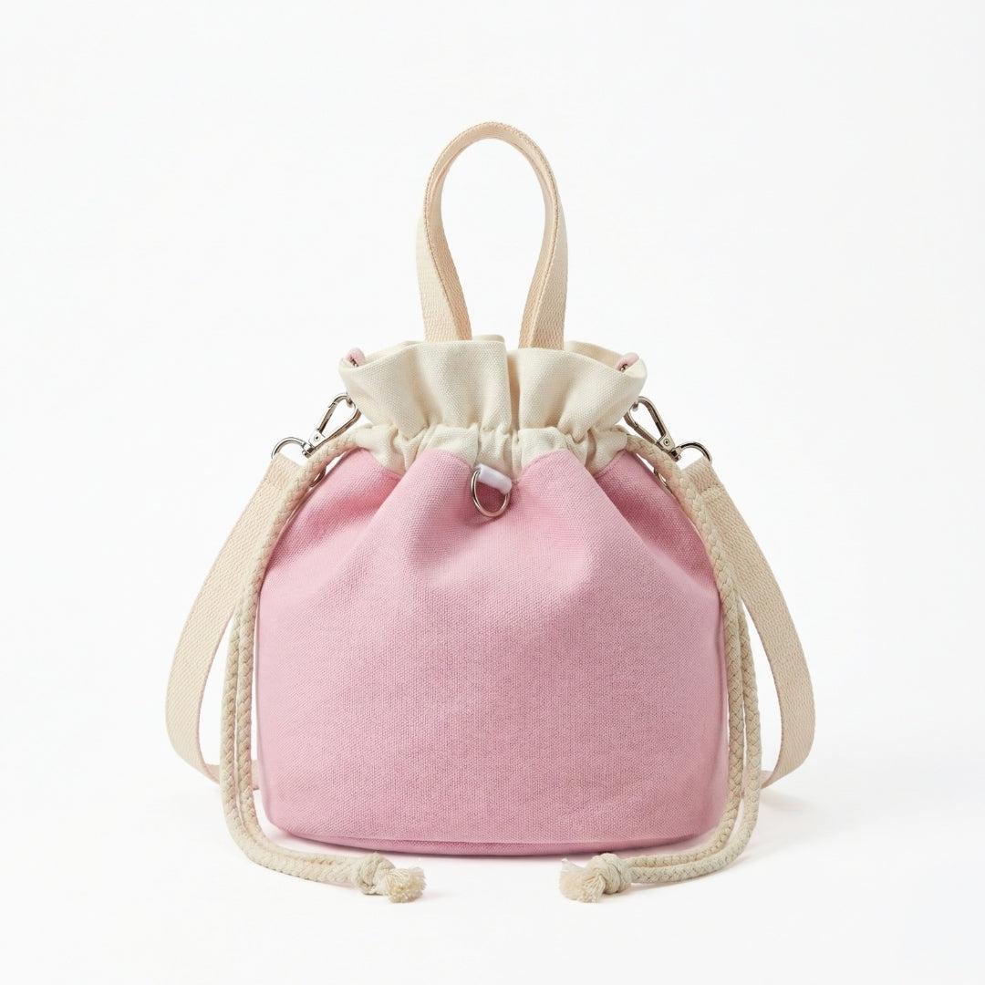 Canvas tote bag — Sakura Pink