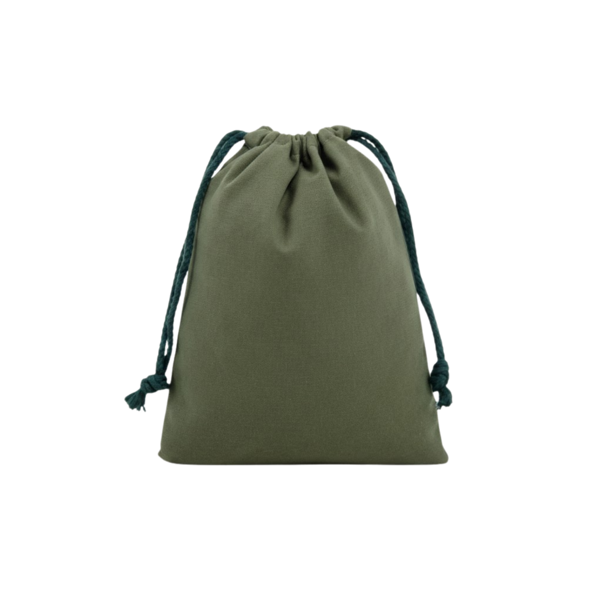13x16CM Canvas Pouch Gift Bag — Army Green