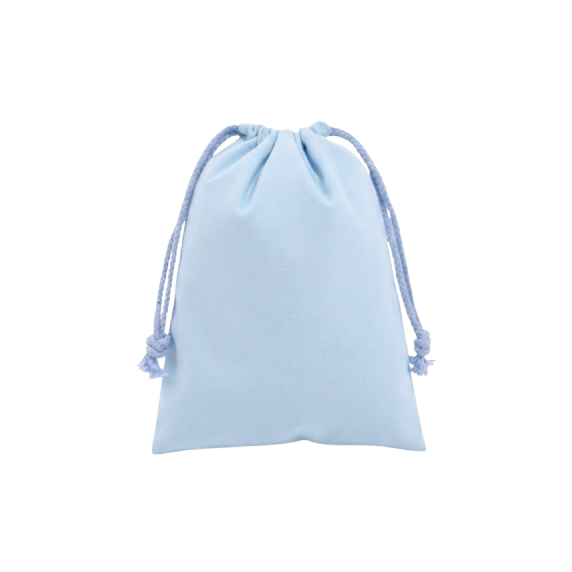 13x16CM Canvas Pouch Gift Bag — Baby Blue