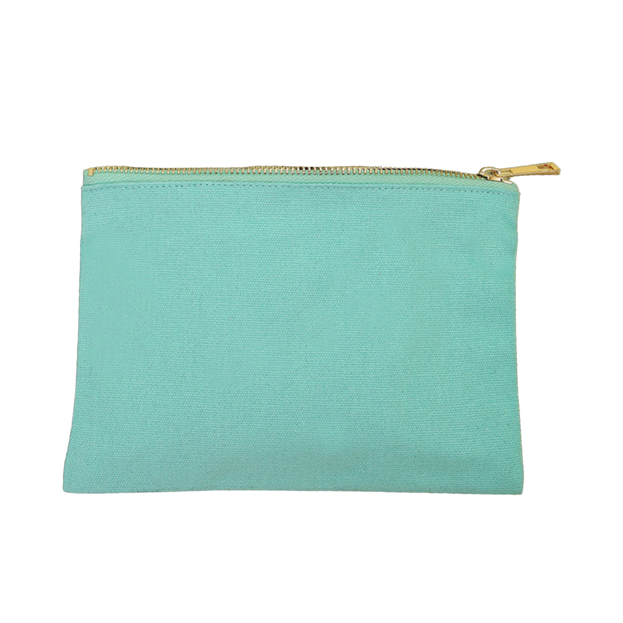 Canvas Pouch — Mint Green