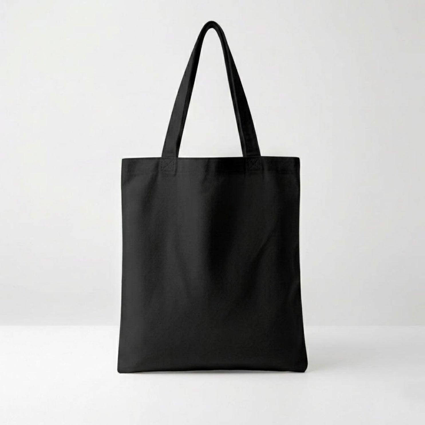 Tote Bag with name/initial — Mystic Black