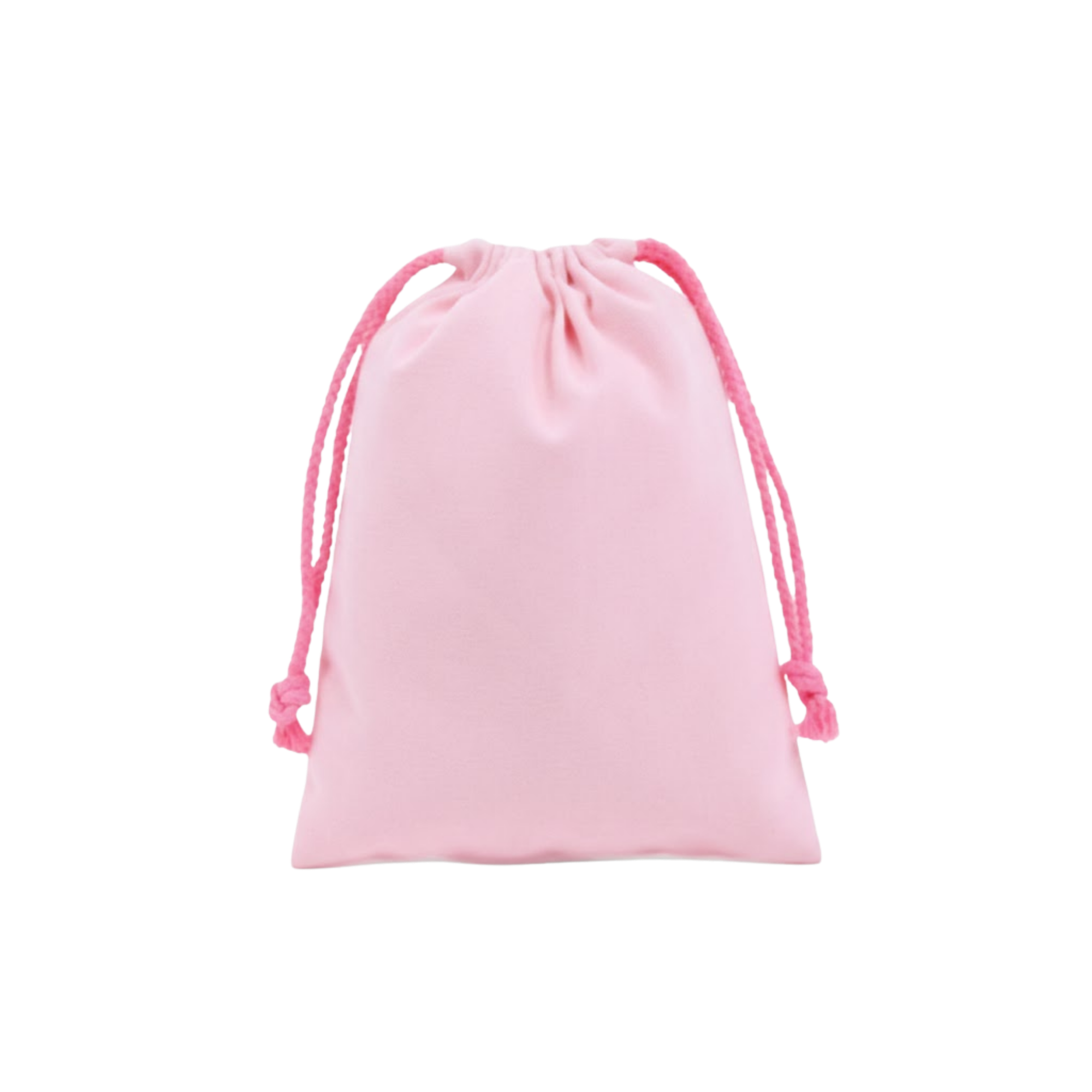 13x16CM Canvas Pouch Gift Bag — Sakura Pink