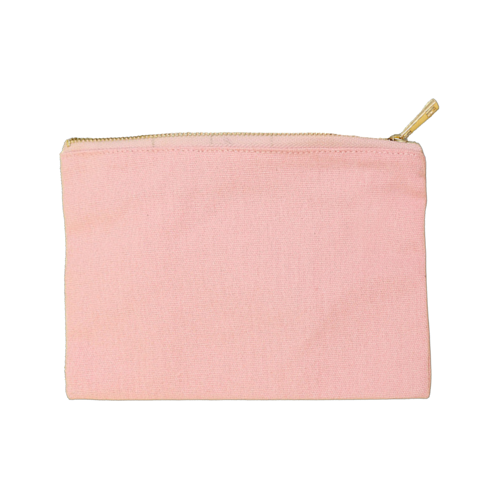 Canvas Pouch — Sakura Pink