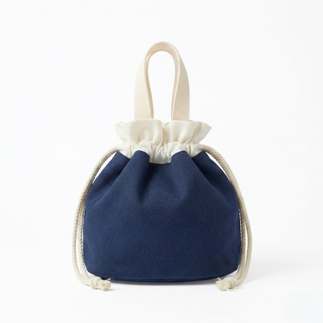 Canvas tote bag — Ocean Blue